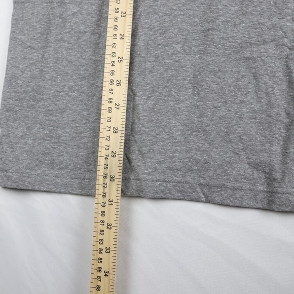 Realtree by Colosseum Performance T-Shirt Mens Large Heathered Gray Black Henley - Picture 7 of 9